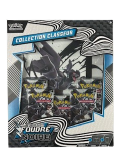Coffret Classeur Foudre Noir EV10.5
