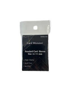 Paquet de 100 Sleeves Transparentes